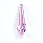 Pandantiv Candelabru cristal  ascutit din Cristal SPECTRA® Swarovski®, roz 50x14mm ORION