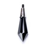 Pandantiv Candelabru cristal din Cristal STRASS® Swarovski® ascutit cu rotator, negru 38x14mm ORION