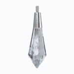 Pandantiv Candelabru cristal din Cristal STRASS® Swarovski® ascutit cu rotator, transparent 38x14mm ORION