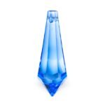Pandantiv Candelabru cristal  ascutit din Cristal STRASS® Swarovski®, albastru 38x14mm ORION