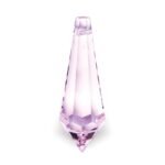 Pandantiv Candelabru cristal  ascutit din Cristal STRASS® Swarovski®, roz 38x14mm ORION