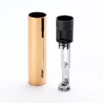 Tub Protectie Soclu E14 Pentru Candelabru, Alama Masiva, Auriu, Inaltime 85mm, Diametru Exterior 26mm, Diametru Interior 24mm ORION Kerzenhülse - imagine 3