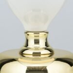 Veioză Ovum, Alb-auriu, E27 40W, 48cm, H480mm, Orion - imagine 5