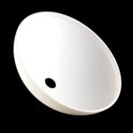 Abajur din Sticlă Groasa Opal, Diametrul 420mm, Înălţime 135mm, Finisaj Opal-mat, Orificiu 42mm ORION - imagine 2