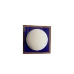 Foaie Sticla Groasa Patrat Albastru Lungime 330mm, Latime 330mm, Cu orificiu Lacas corp de iluminat Diametrul 190mm si 3 gauri pentru Fixare Diametrul 10mm, ORION - imagine 2