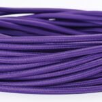 Cablu pentru Suspensie, Textil, 3x0,75 mm², 1 m, Subțire, Violet ORION - imagine 2