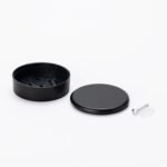 Set cutie de racordare, 3 piese, PVC, Ø 70 mm, negru ORION - imagine 3