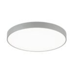 Lampa de Tavan LED SPACE, Baza din aluminiu titan argintiu-mat cu banda LED, LED55W/6400lm/3000K Lumina calda, Dimambil, Diametru 58.5cm, Inaltime 150cm IP20 ORION - imagine 6