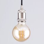 Suport lampă JAILHOUSE E27, Satinat inclusiv cleme ORION - imagine 3