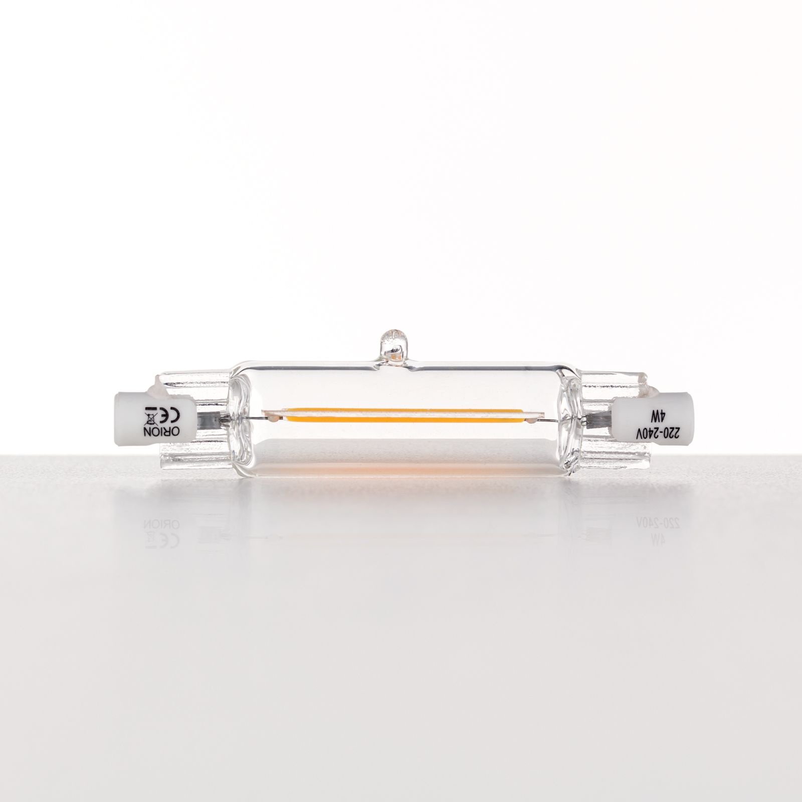 4376923a-ca05-4153-bfe8-9917914624f3 Lampă LED R7S, 4 Watt, 78 mm, alb cald, transparent LM R7s/4W/78mm (450lm/3000K) - imagine 1