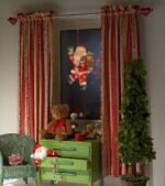 Ornament Figurina MosCraciun cu sac 20 becuri Interior KONST SMIDE - imagine 3