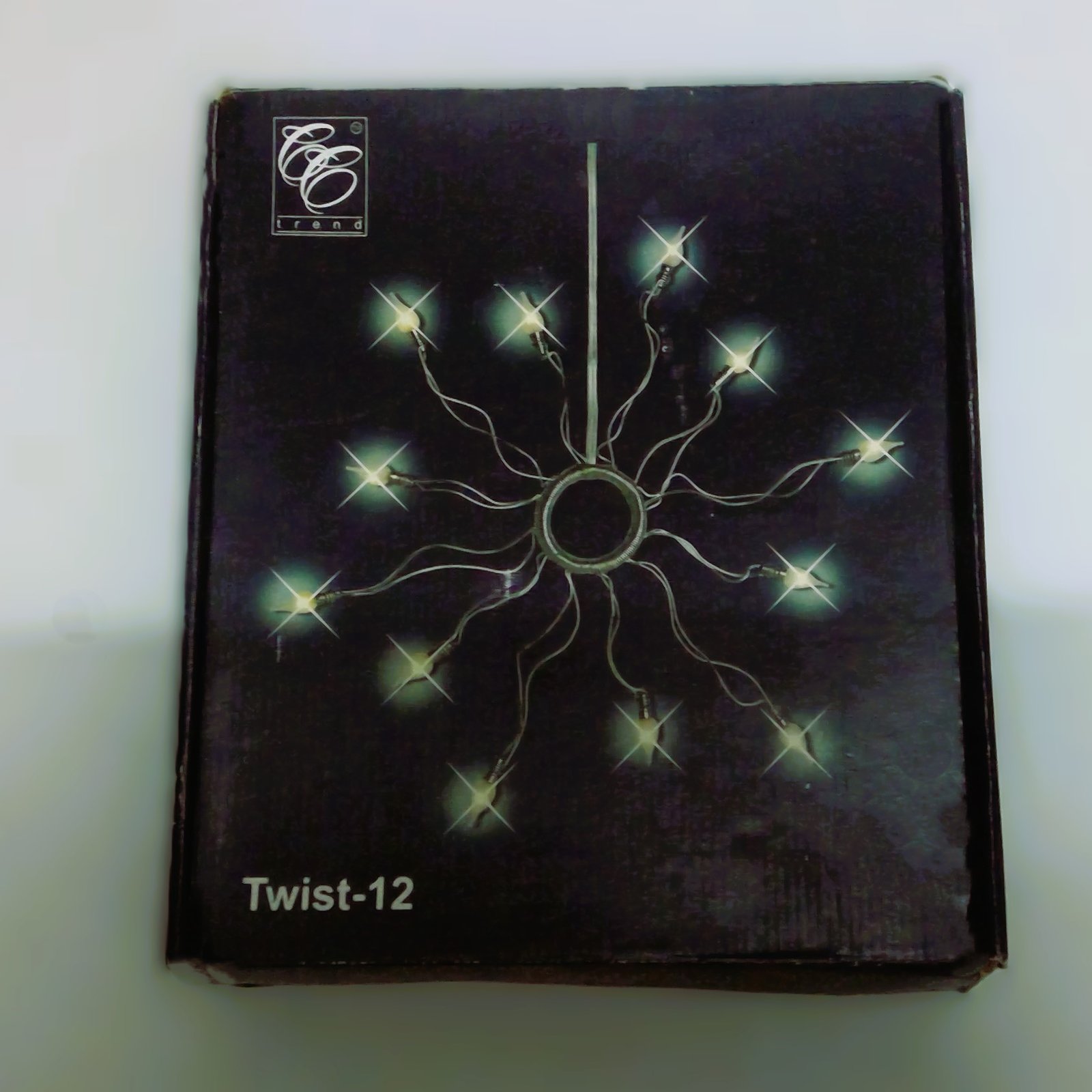 46153360 Ornament Figurina Stea Craciun 12becuri Twist 12V TREND - imagine 1