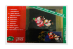 Ornament Figurina MosCraciun+Copil pe patine 20 becuri in Int KONST, Smide - imagine 2