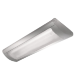 Plafoniera Aplicata Neon 2x18W T8 G13 IP20 Corp Plastic Argintiu Abajur Plastic Matt OS-PILO-100S ARGINTIU BRILUM