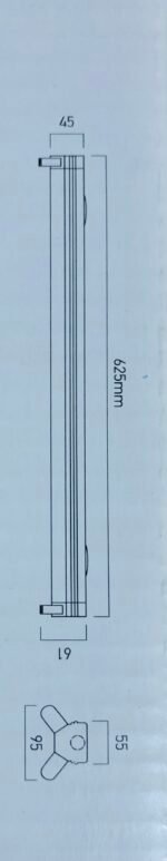 Corp de Iluminat Aparent Neon 2X18W T8 G13 IP 20 LN218 XLINE Metal Alb fara Protectie ARELUX - imagine 3