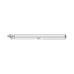 Corp de Iluminat Aparent Neon 11W LED 750 Lumen Lumina Rece Compact Alb IP20 BRAYTRON - imagine 3
