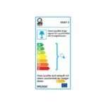 Aplica Perete GRAZIA G9 2x40W Cadru Metal Auriu Brate Indoite Buchet Flori Abajur Miniglob Alb cu Intrerupator ESTO - imagine 2