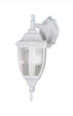 Aplica Perete Firenze E27 1x60W Felinar stil London Metal Alb ESTO