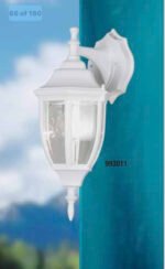 Aplica Perete Firenze E27 1x60W Felinar stil London Metal Alb ESTO - imagine 3