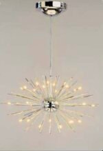 Pendul GALAXY LU 2332/36/70 CHROM  G4 36x10W  70 Varfuri Metal Chrom ORION - imagine 4