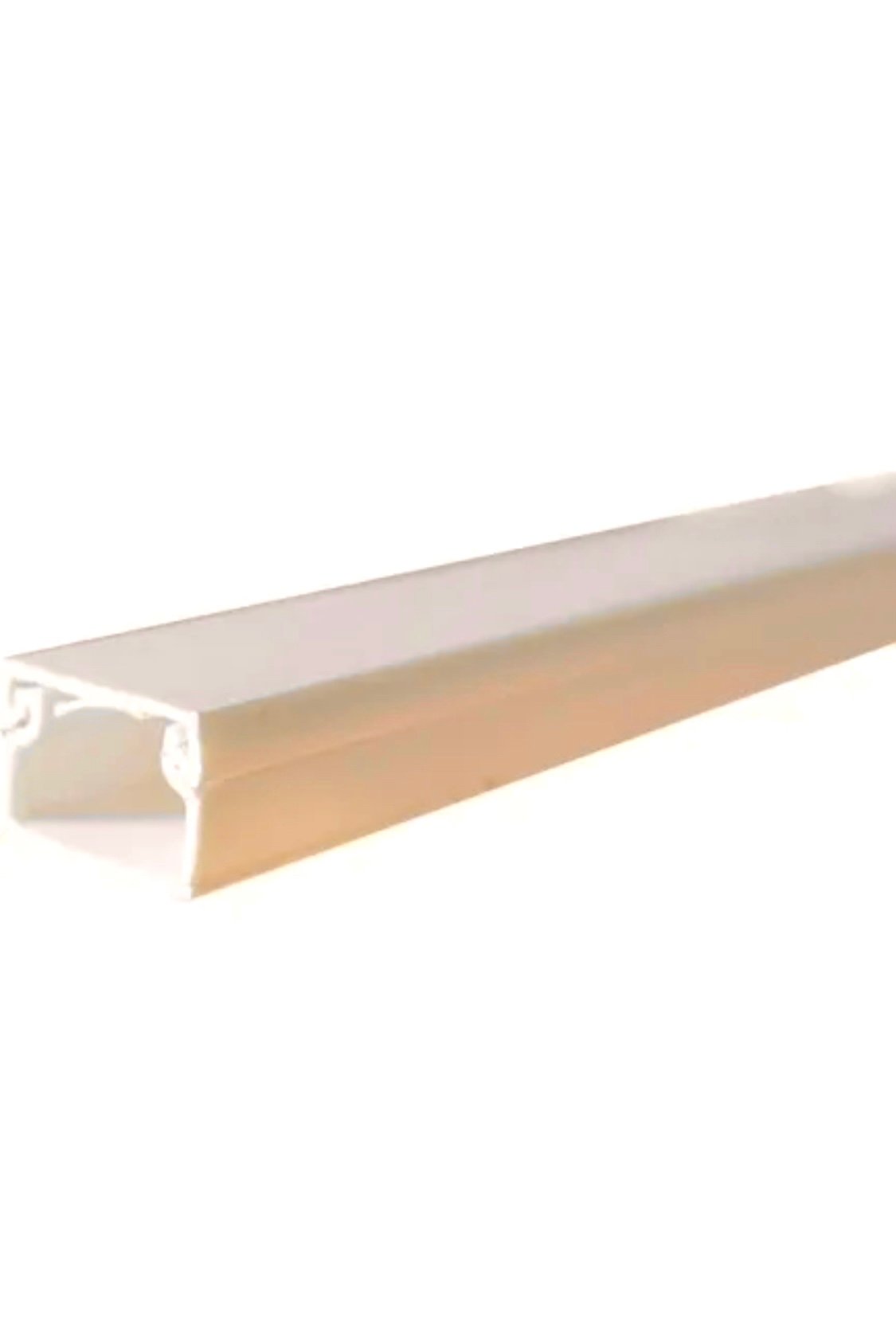 47440820 Canal Cablu PVC 16x16mm 2m/buc, Alb bara 2m CANALUX - imagine 1