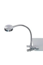 Veioza LA 4-1134/1 SATIN (LED3W) cu Clema Prindere Masa si Brat Flexibil din Inox, Intrerupator pe Fir , Lumina Neutra , 250 Lumeni ORION - imagine 3