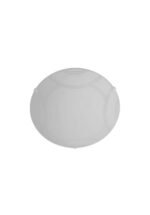 Plafoniera Clasica FOXY 25 E27 60W Abajur Sticla Mat cu Desene Diametru: 250mm KLAUSEN