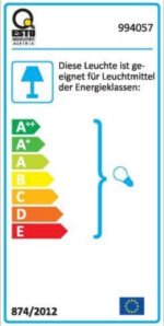 Aplica Perete Clasica ALBA E27 1x60W Abajur Dreptunghi Sticla Mat cu forme ECONOMIC LIGHTING - imagine 5