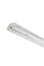 Corp de Iluminat Aparent Neon 1x36W IP65 Baza Plastic Gri Abajur Plastic Mat 1280x170x95mm BEGHELLI