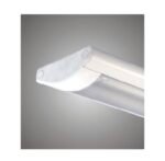Corp de Iluminat Aparent OS-PILO-200 ALB Neon 2x36W T8 G13 Corp Metal Alb Abajur Plastic Matt BRILUM - imagine 2