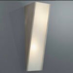 Aplica Perete 33127/17/10 G9 2x40W Cadru Metal Chrom Dreptunghi Abajur Foaie Sticla Mat MASSIVE - imagine 2