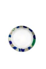 Plafoniera Clasica ALBA NU 9-353/30 E27 1x60W Baza Sticla Groasa Rotunda Cioburi Diverse Culori Abajur Sticla Mat ORION