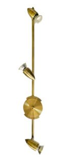 Plafoniera G10 3x50W Baza Metal Satin cu 3 Spoturi Mobile Lungime 750mm EGLO