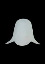 Abajur Sticla Groasa Matt, Imitatie Bulb Floare, Latime 130mm, Inaltime 100mm, Diametru Orificiu Soclu 30mm ORION - imagine 2