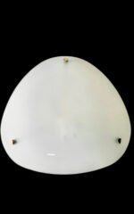 Plafoniera E27 1x60W Abajur Sticla Albastru Triunghi REDO - imagine 2