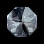 Pandantiv Cristal Swarovski pentru Candelabru in Forma de Hexagon cu 2 Gauri, Diametru de 14mm ORION - imagine 2