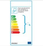 Corp de Iluminat Aparent OS-PILO-200 ALB Neon 2x36W T8 G13 Corp Metal Alb Abajur Plastic Matt BRILUM - imagine 3