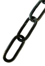 Lant pentru Corp de Iluminat Suspendat, Negru Antichizat 1 metru, Dimensiuni Zala 47x22x5mm ORION - imagine 2