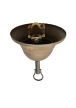 Accesoriu Corp de Iluminat, Baza Pentru 1 Pendul, Inaltime 70mm, Diametrul 110mm, Rozetă 932/10mm, Ø 110 mm, Negru ORION