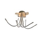 Plafoniera Flexibila DL 7-269 CHROM G4 7x20W/12V Brate Flexibile Inox ORION