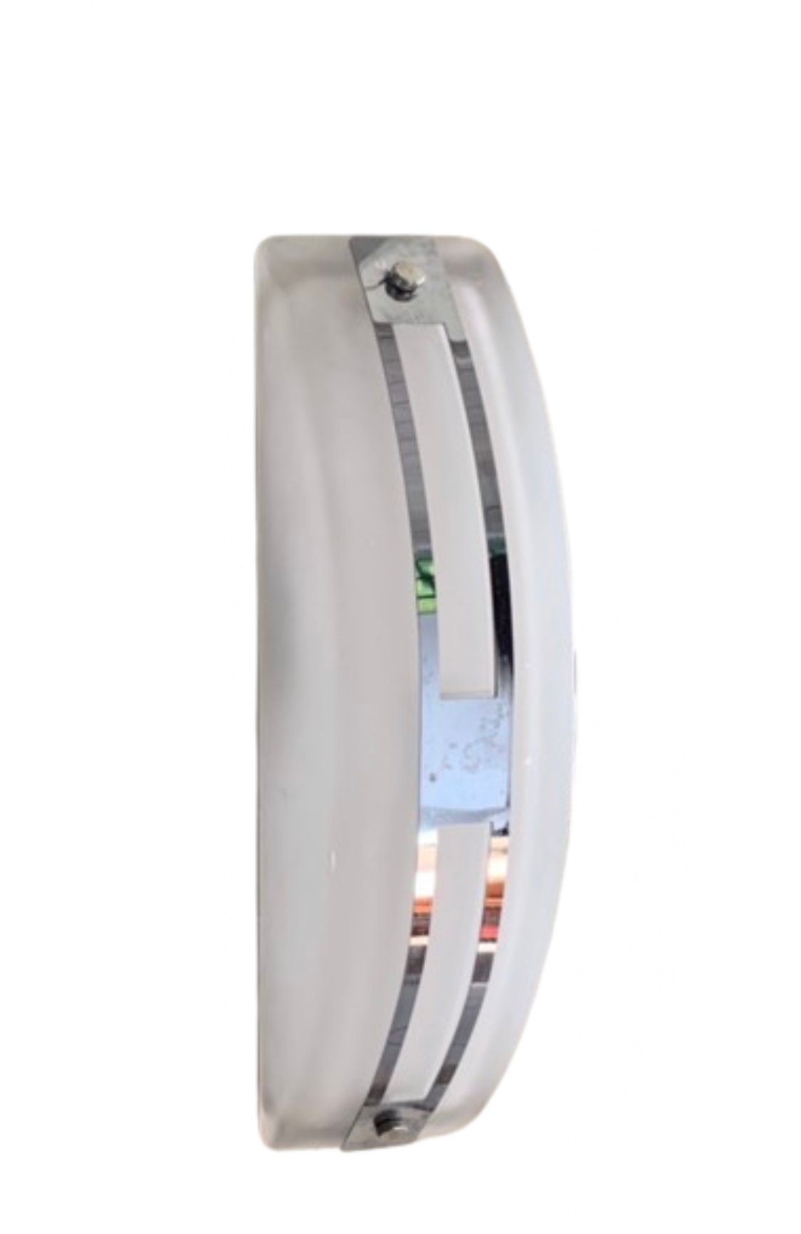 48374572 Aplica Perete Baie WA 2-847/1 CHROM E14 1x60W Reflectie Sus/Jos Cadru Metal Chrom si Abajur Sticla Matt cu Ornament Chrom ORION - imagine 1