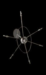 Pendul Panza Paianjen cu Suport Telescopic HL 6-1382/6 CHROM G4 6x20W/12V Brate Metal Chrom Inaltime 55cm ORION - imagine 2