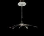Pendul Panza Paianjen cu Suport Telescopic HL 6-1382/6 CHROM G4 6x20W/12V Brate Metal Chrom Inaltime 55cm ORION - imagine 3