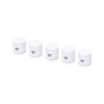 Clipsuri de Tavan si Perete, set 5 buc, Ø 20 mm pentru Detensionare Cabluri, PVC Alb, Orion