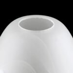 Abajur Conic din Sticlă Groasa Opal, Diametrul 170mm, Înălţime 105mm, Finisaj opal-mat , Orificiu 40mm ORION - imagine 3