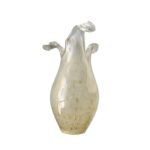 Abajur Sticla Groasa Imitatie Bulb Crin Inaltime 160mm, Diametru 80mm, Deschidere 30mm pentru Soclu E14, Pretabil pentru Gama Florentiner ORION