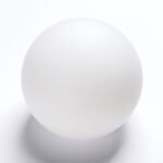 Abajur Rotund din Sticlă Groasa Opal, Diametrul 140mm, Înălţime 140mm, Finisaj Opal-mat satinat, Orificiu 45mm ORION
