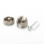 Set Clipsuri pin de Tavan si Perete, 3 buc, Ø 19 mm Pentru Detensionare Cabluri, Metal Nichel Matuit ORION - imagine 4