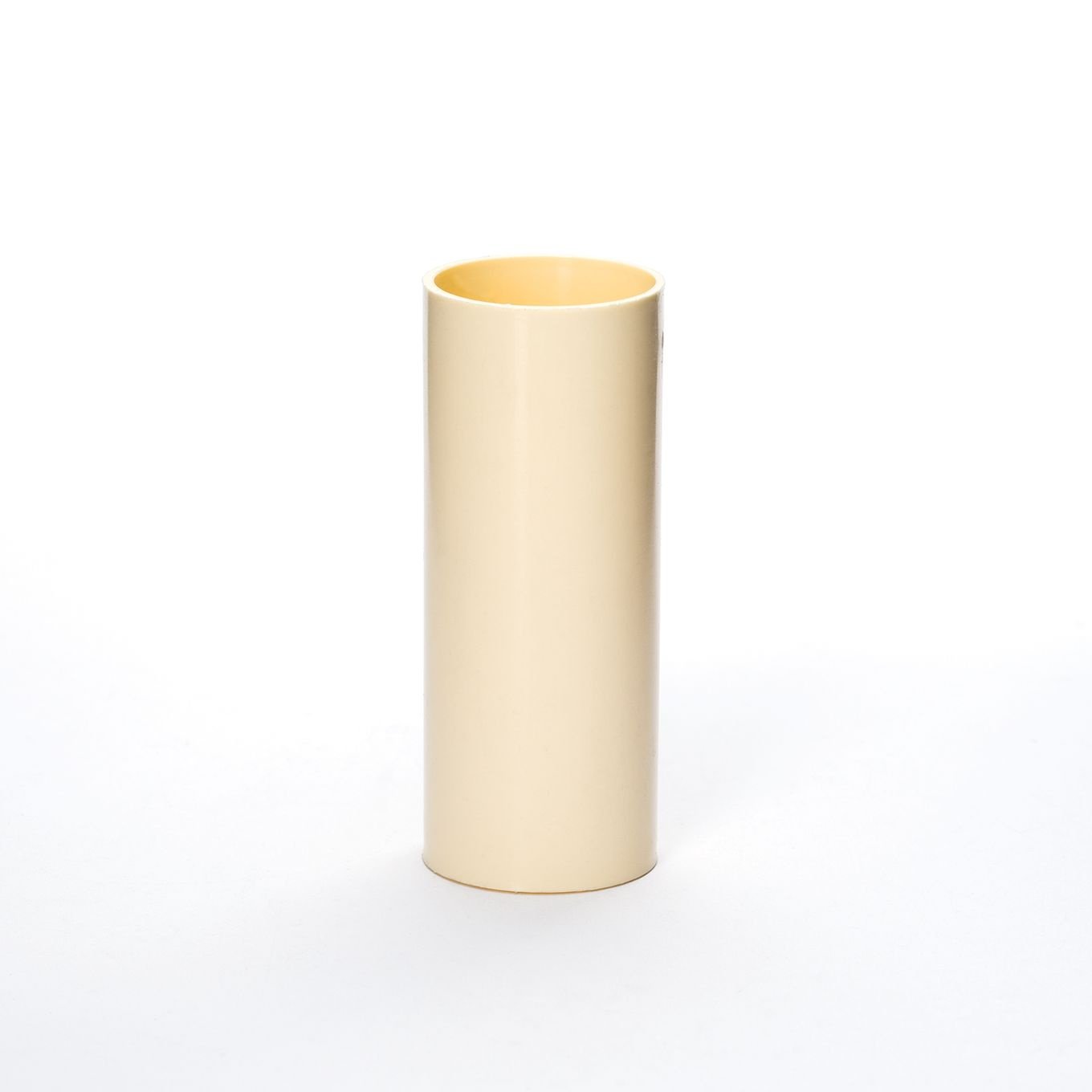 53029c03-e651-4554-8f35-121b7fd5c595 Tub Protectie Soclu E14 Pentru Candelabru Imitatie Lumanare Fara Picurare Culoare Crem, Inaltime 65mm, Diametru Exterior 26mm, Diametru Interior 24mm ORION - imagine 1
