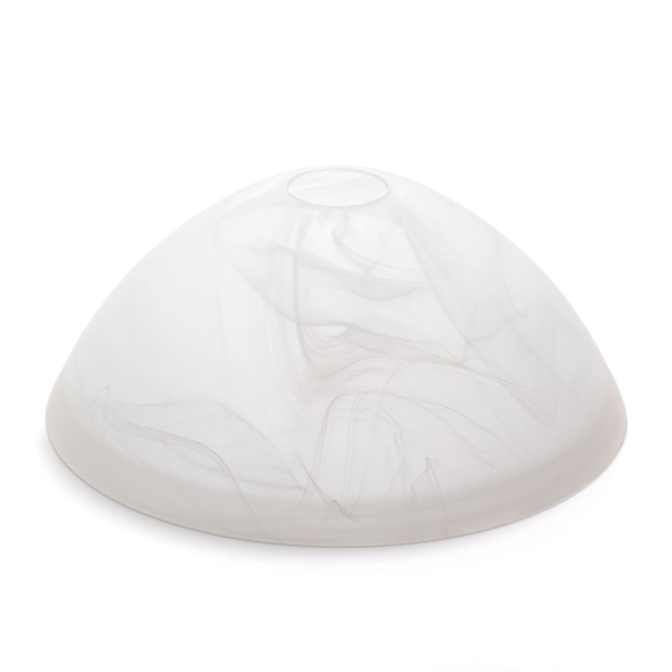 53ff6eca-ed73-4c70-ba73-77a5dc8c1bcb Abajur Conic din Sticlă Groasa Opal, Diametrul 250mm, Înălţime 150mm, Finisaj opal-mat , Orificiu 41mm ORION - imagine 1